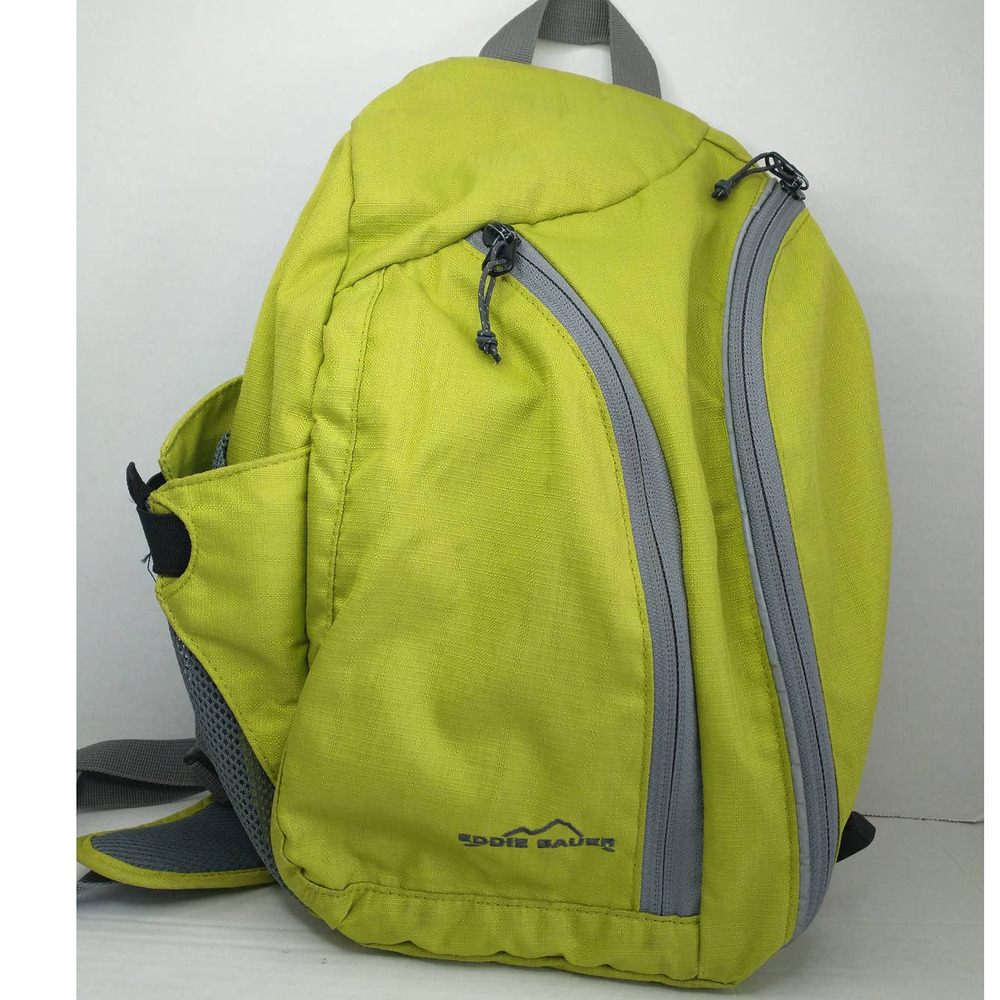 Eddie Bauer Lime Green Sling Backpack Crossbody travel bag